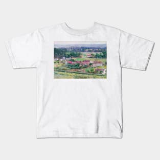 Giverny by Theodore Robinson Kids T-Shirt